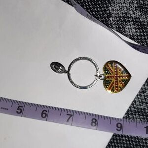 VINTAGE AUTHENTIC GENUINE HARRODS LONDON KEYCHAIN KEY 🔑 CHAIN Keyfob